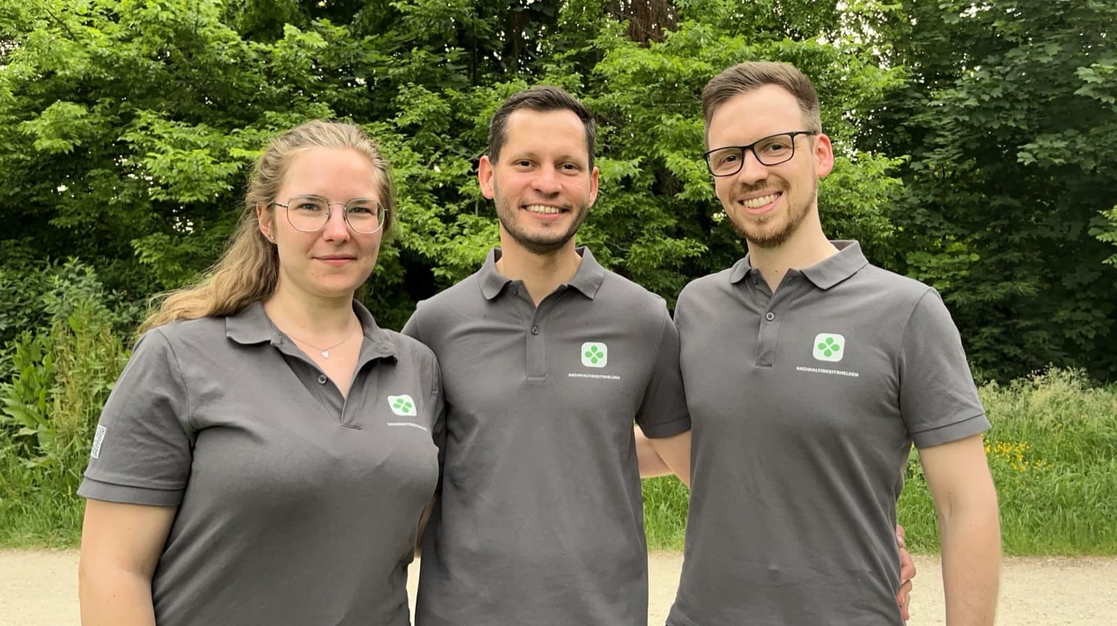 Das Nachhaltigkeitshelden-Team